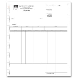 General Continuous Invoice for MAS