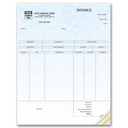 Peachtree Laser Product Invoice Parchment