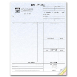 Laser Job Invoice - Parchment