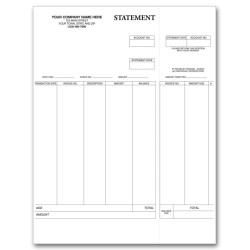 Personalized Laser Statements, Right Stub