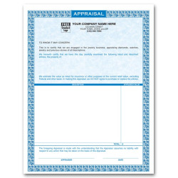 Laser Appraisal Form Parchment