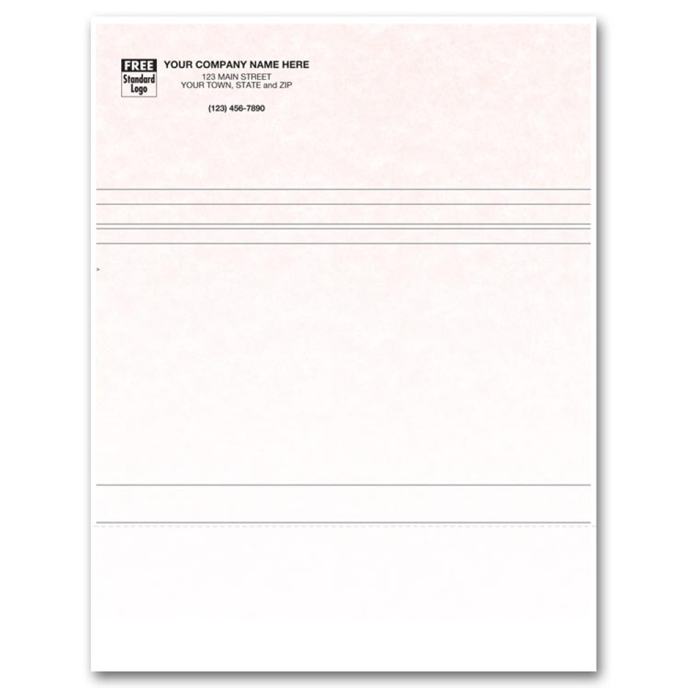 Laser Multipurpose Form - Parchment 