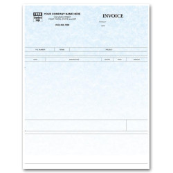 Laser Service Invoice - Parchment