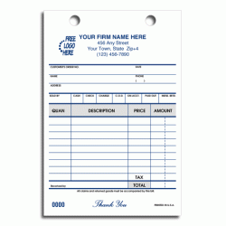 Register Forms designed With Cash and Carry Options