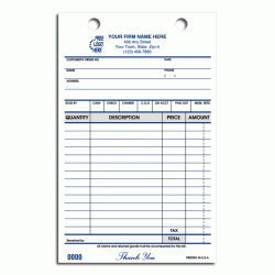 Large Preprinted Register Forms