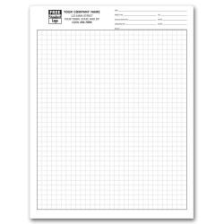 Engineering Graph Paper - 1/4 Inch