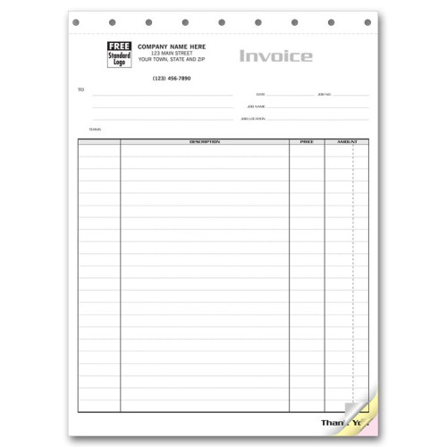 Job Invoice Forms Basic 