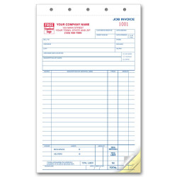 Compact Job Invoice Forms