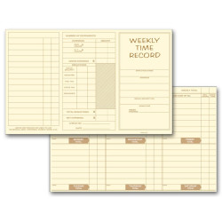 Weekly Employee Time Cards