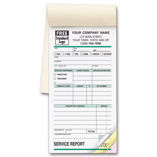 Pest Control Booked Forms 