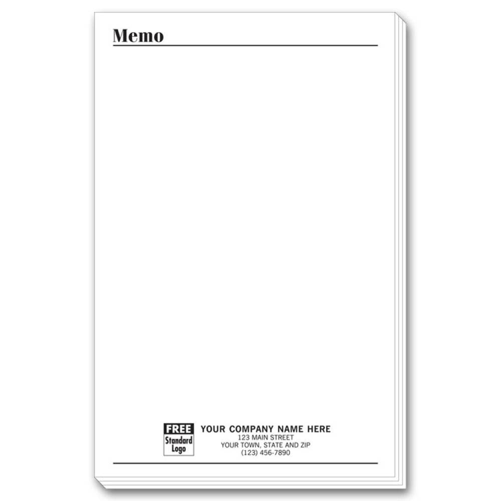 Personalized Large Memo Pads 