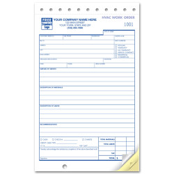 Small Work Forms for HVAC