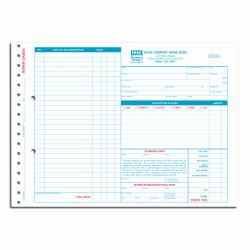 Auto Repair Estimate and Order Forms