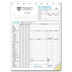 Plumbing Invoice Forms