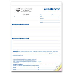 Professional Painting Proposal Forms