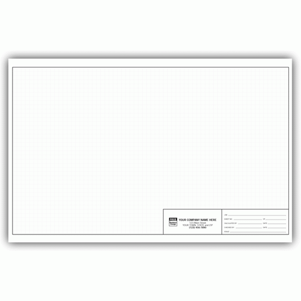 Graph Engineering Pads - 11 X 17 - 1/4 Inch 