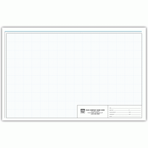 Graph Engineering Pads - 11 X 17 - 1/8 Inch 