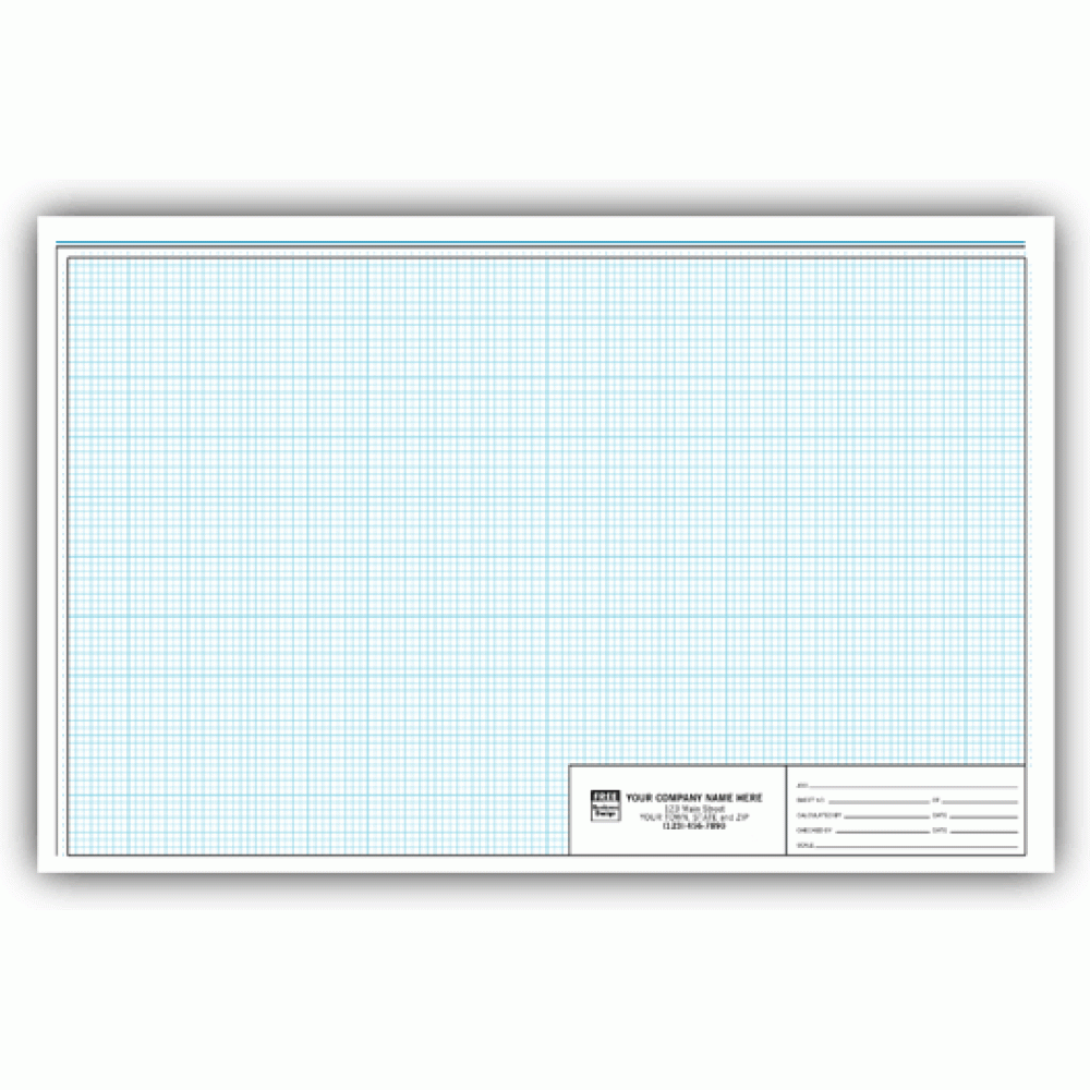 Engineering Graph Pads - 11 X 17 - 1/8 Inch 