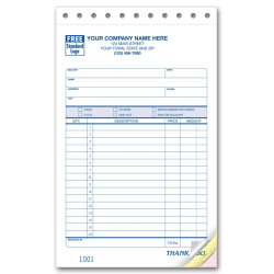 Sales Receipt with Consecutive Numbering