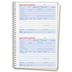 Road Service Dispatch Forms - Booked