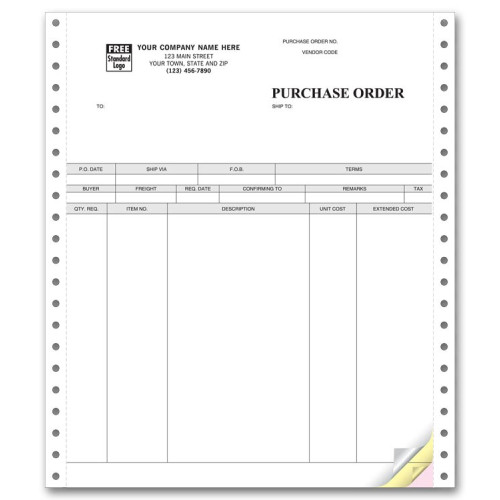 Continuous Purchase Order for ACCPAC 