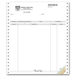 General Continuous Invoice