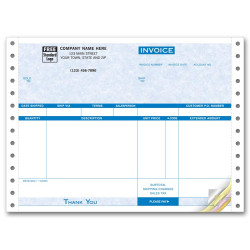 Compact Continuous Invoice - Parchment