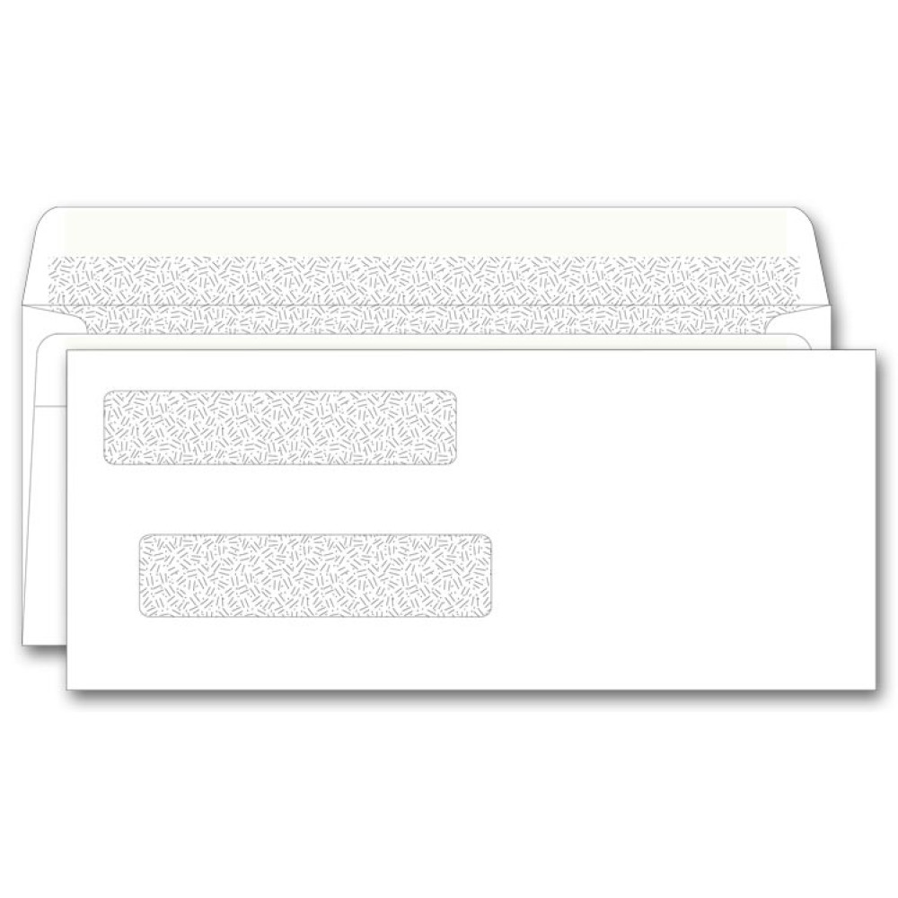 Superior Self Seal Double Window Envelopes 