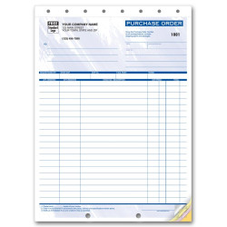 Colored Business Purchase Order Forms