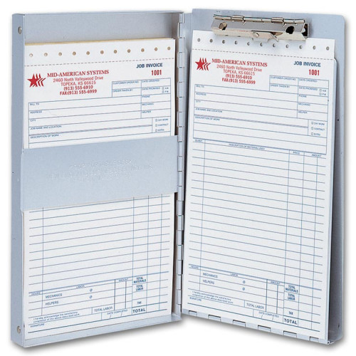 Aluminum Business Forms Holder 