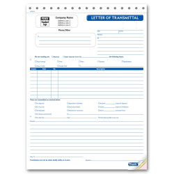 Letters of Transmittal