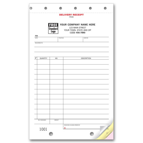 Delivery Receipt Forms 