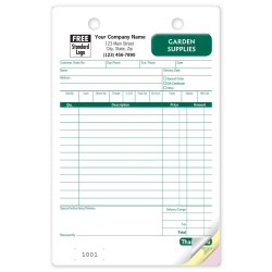 Garden Supplies Register Forms