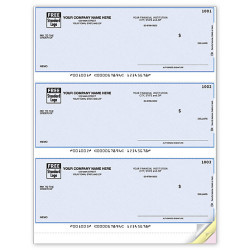 Laser 3 Per Page Checks, Unlined