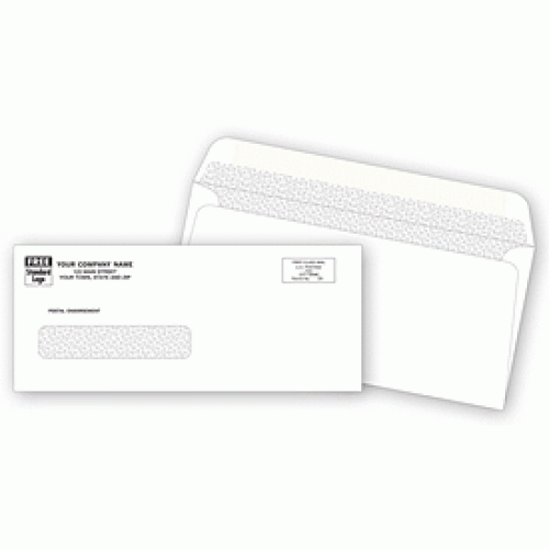 Single Window Pre Printed Envelopes 