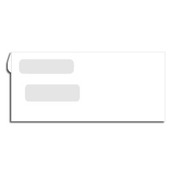 Double Window Envelopes for Checks