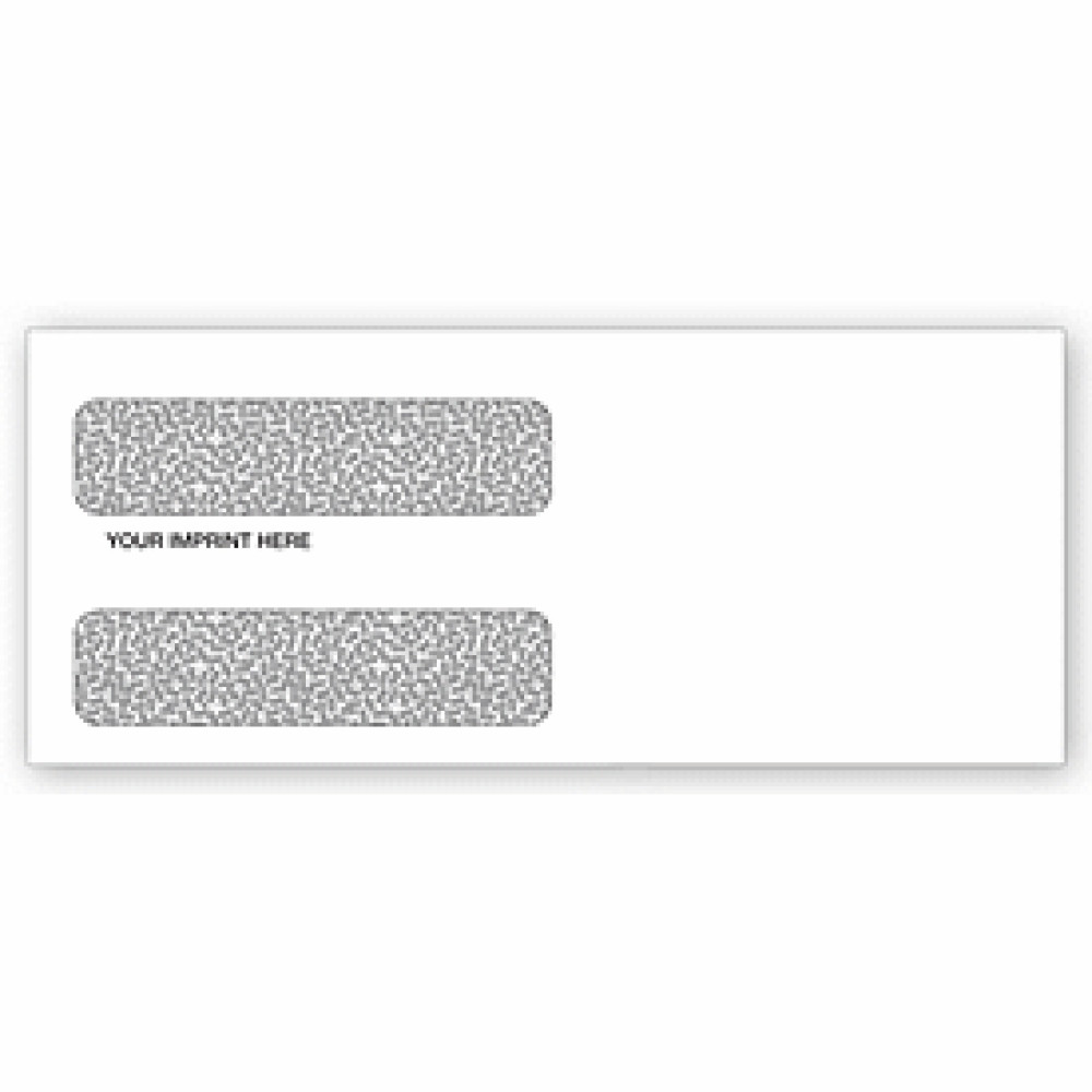 Confidential  9 x 12 Window Envelope 