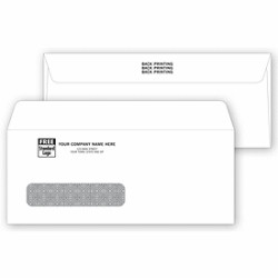 Single Window Business Sized Envelopes