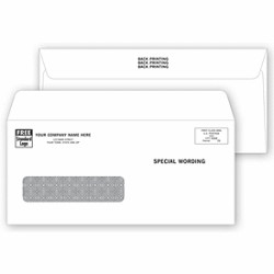 Confidential Single Window Envelopes