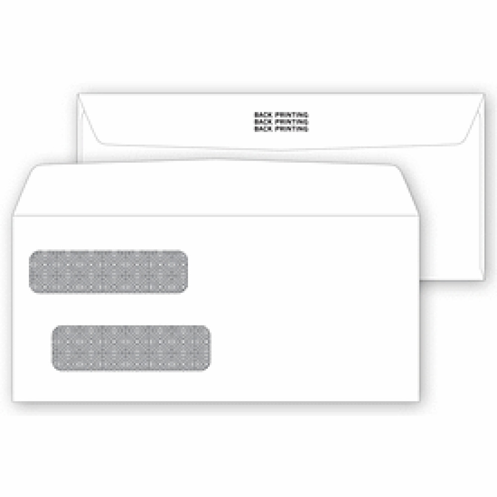 Double Window Security Envelopes 