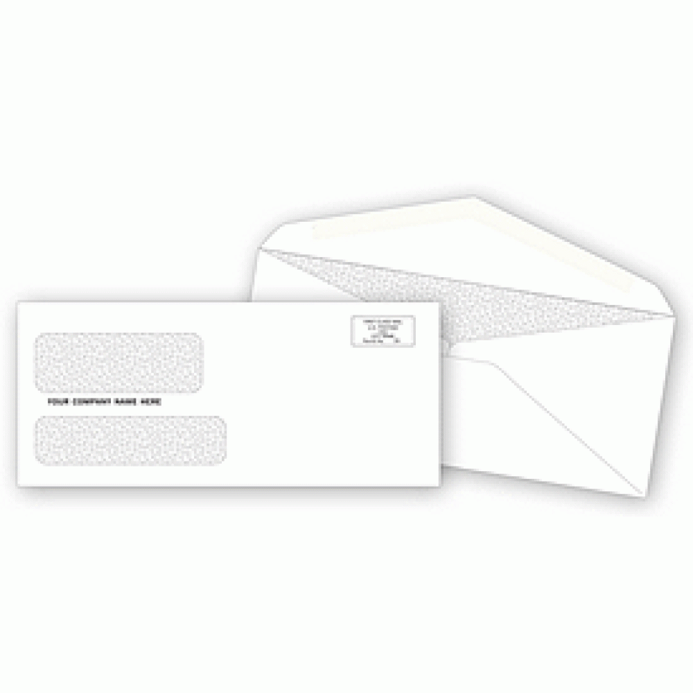 Two Window White Envelopes 