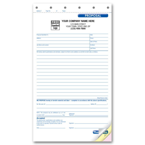 Compact Proposal Forms 