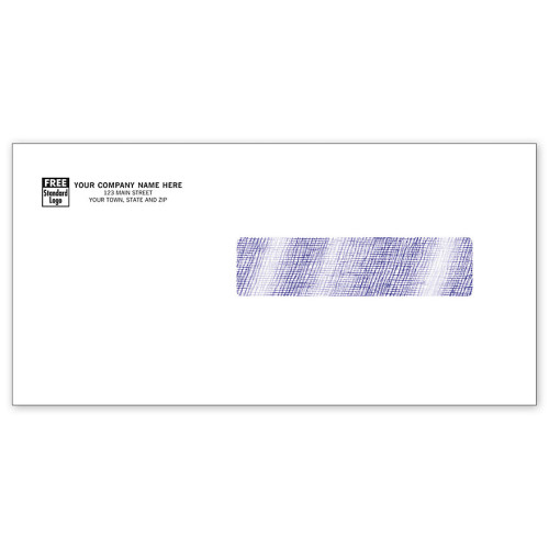 HCFA Imprinted Envelope, Right Window 