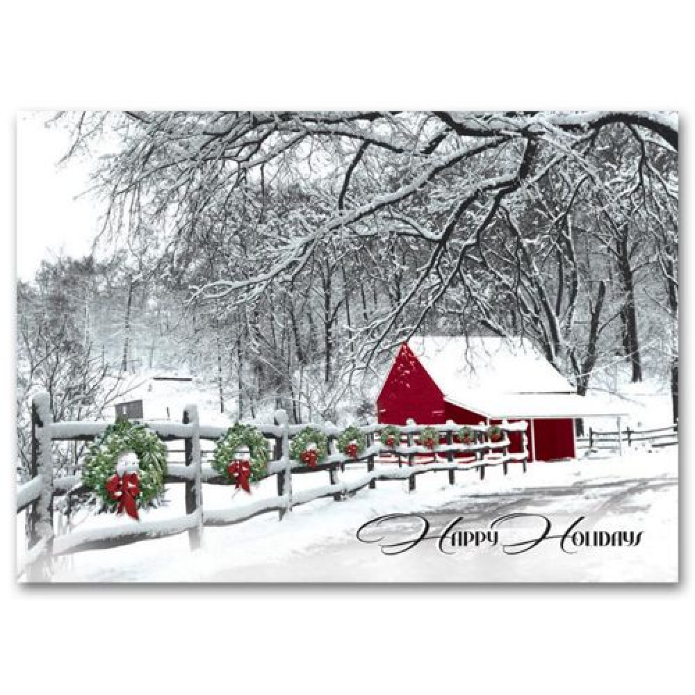 Cozy in the Country Holiday Cards 