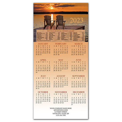 By the Lake Calendar Cards 