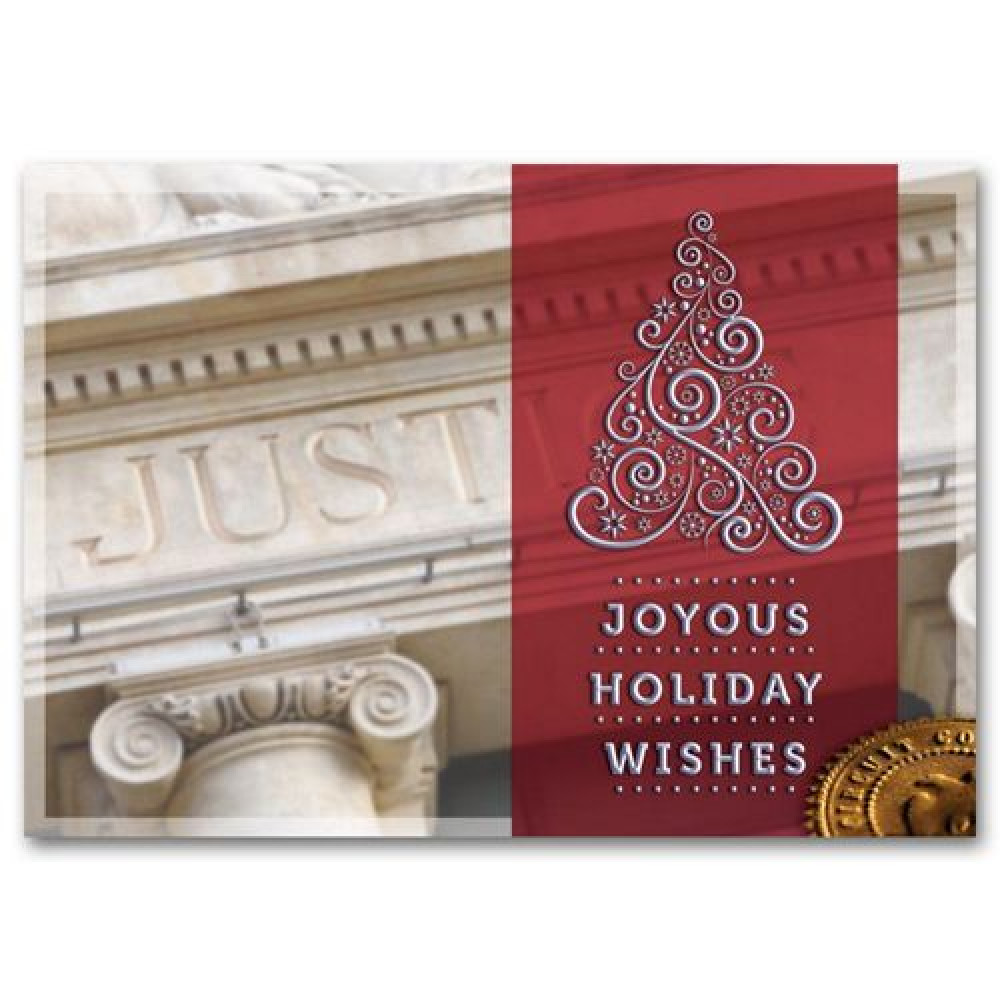 Classic Appeal Attorney Holiday Cards 