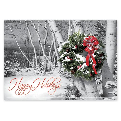 Rustic Cheer Holiday Cards 