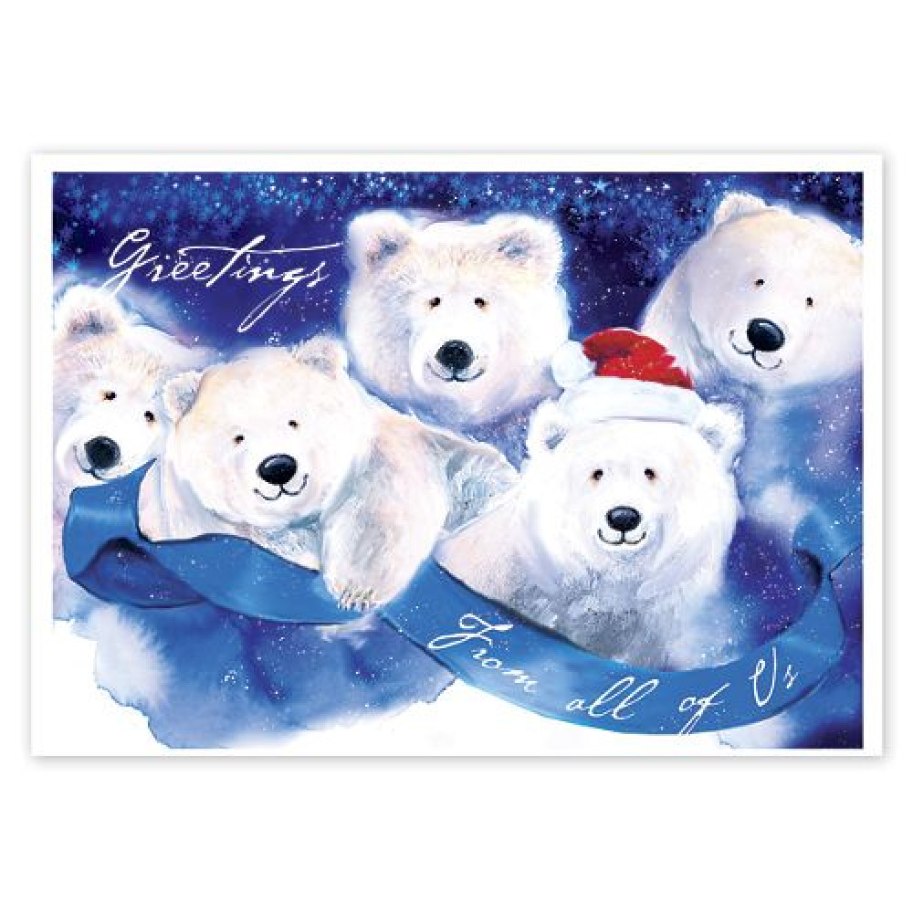 Jolly Bears Holiday Cards 