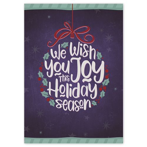 Filled with Joy Holiday Cards 