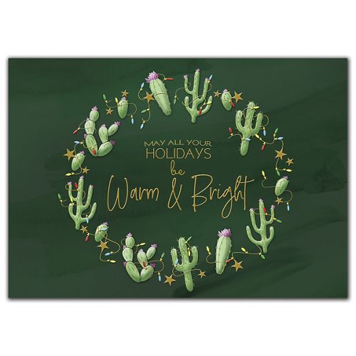 Cactus Country Holiday Cards 